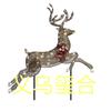 Novo produto transfronteiriço decoração de natal jardim animais natal jardim chifre veado decoração