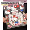 Nuevas y lindas pegatinas de gel de gatito color caramelo dopamina para decoración DIY de teléfono, agenda y vaso de agua