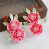 Hera Nova Grampo de Cabelo Flor Wrap Feito à Mão Flor de Flanela Macia Acessórios de Cabelo Laterais Diário Hanfu Cheongsam Adorno de Cabeça Antigo