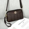 Bolso Casual Estilo Coreano para Mujer de Primavera y Verano Bolso de Hombro Único Bolso Cruzado Bolso para Mamá Billetera para Monedas Bolso para Teléfono Móvil Bolso Universal de Cuero Suave