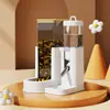 Alimentador Automático de Água e Comida para Hamster Dois em Um Suprimentos para Pets Alimentador Automático de Água e Comida Circulante para Hamsters Dourados