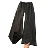 Pantalones de chándal casuales con estampado completo color café melanoid para hombre, Otoño, Marca de moda, Estilo perezoso, Caída, Pierna recta, Holgados, Pierna ancha