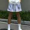 Shorts esportivos de corrida leves estilo americano masculinos de secagem rápida para o verão, calças de treino de secagem rápida