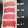 Paquete de 4 Lápiz Labial Labial de Barro Labial Brillo Labial Traje Terciopelo Mate Duradero No se Cae Labial Blanco Diario para Mujeres