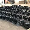 Par de ruedas para horno túnel, vehículo de transporte sobre rieles para horno de ladrillos, rueda de mina, par de ruedas sólidas de acero fundido endurecido resistente al desgaste para vehículo de mina
