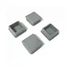 Conector de Fijación Rápido Galvanizado de Hierro Cuadrado 40*40mm para Tubo Cuadrado 25*25 Abrazadera de Fijación para Tubo de Acero Cuadrado Sin Soldadura Requerida
