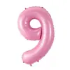 Globo de Película de Aluminio Digital de EE. UU. Nuevo de 40 Pulgadas Transfronterizo Suministros Independientes para Decoración de Fiesta de Cumpleaños Infantil