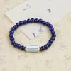 Pulsera de cerámica de Jingdezhen, nueva y que no se decolora, para estudiantes mujeres, pulsera de cuentas de estilo antiguo, pulsera de cerámica fresca y moderna