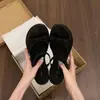Pantuflas de Plataforma Gruesa para Aumentar Altura, Casuales y Cómodas, Nuevo Modelo 2026 con Tira Única para Verano, Uso en Exteriores con Faldas, Chanclas de Playa