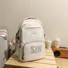Versión Coreana Ins Mochila Escolar para Mujer 2023 Estudiantes de Secundaria y Preparatoria Versátil Estilo Extranjero Mochila Casual para Estudiantes Viajeros
