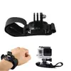 Soporte Deportivo para Coche Correa de Muñeca Gopro Banda para el Brazo Hero 4 3+2 Correa de Muñeca Giratoria 360 grados