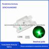 1206 Verde Esmeralda Ultrabrilhante Verde Esmeralda 3216 Luz Indicadora de Luz Verde Pura LED Patch Diodo Emissor de Luz SMD