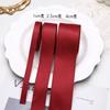 Cinta de Satén Gruesa Coreana Cinta de Lazo DIY Material para Accesorios para el Cabello Hecho en Casa Hecho a Mano Accesorios de Embalaje para Horquillas