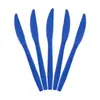 Prato de Papel Descartável Azul e Branco Porcelana Vintage Tema Limão Festa de Frutas de Verão Copo de Papel Guardanapo Faca, Garfo e Colher para traje