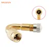 Extensión de Válvula de Neumático Americana para Coche con Soporte, Boquilla de Inflado para Vástago de Válvula Extendido, Manguera Inflable, Conector de Bomba de Aire
