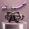 Gafas de buceo transfronterizas de Amazon, traje de snorkel, máscara de buceo, espejo protector para los ojos, conjunto completo de snorkel antivaho