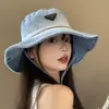 Sombrero de Mezclilla Estilo Occidental para Protección Solar para Mujer, Sombrero de Pescador con Visera para Senderismo al Aire Libre en Primavera y Verano, Sombrero de Mezclilla Lavable para Senderismo y Montañismo