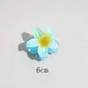 Explosiones Transfronterizas para Mujer de 6CM Color Caramelo Flor de Huevo Dulce Súper Hada Rascador de Pelo Parte Posterior de la Cabeza Clip para Cola de Caballo Tocado