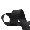 Venta al por mayor del fabricante Patrón de espiga engrosado Correa de cincha de nailon de imitación, Cincha de nailon negra, Tejido denso Patrón americano Correa para bolsa de fitness