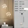 Sala de Estar de Apartamento Minimalista Teto Alto Lustre Grande Lustre de Loft Luxo Leve Novo Estilo Linha Longa Escada Duplex Poço de Escada Villa