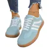 Tênis de Treino Retro Alemão de Tamanho Grande para Mulheres, Novos Tênis Esportivos Casuais Primavera e Outono 2026, Tênis Color Block de Cor Lisa em Estoque