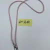 Alça de Bolsa Transversal de Cordão de Couro PU Redondo de 6mm, Cordão Durável e Resistente com Núcleo, Lanyard Costurado para Celular, Acessórios para Alça de Ombro Atacado