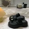 Sandalias de Playa de Plataforma con Aumento de Altura para Mujer Petite de Moda, Chanclas con Suela de Plataforma, Sandalias Deslizantes con Pedrería para Exteriores, Nuevo Modelo 2025