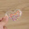 Direto da fábrica PVC inflável roupa desenho animado transparente impressão LOGO etiqueta para baixo bolsa inflável para mapa personalização