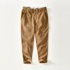 L8240 Pantalones rectos sueltos de color sólido de moda simple para hombre, pantalones casuales de algodón y lino con múltiples bolsillos, una generación de cabello