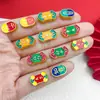 Contas Espaçadoras de Fio Antigas Douradas Estilo Chinês Pingando Óleo Auspiciosas Paz e Alegria para Pulseira Colar DIY Acessórios de Joias