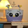 Fabricante Original Monstruo Pequeño Cesta de Almacenamiento Tejida con Cuerda de Algodón Hecha a Mano Bolsa para Auriculares Bolsa de Almacenamiento para Auriculares Bluetooth Dibujo Animado Lindo