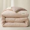Colcha de Fio Enrugado Classe A Fibra de Soja Colcha de Primavera e Outono Colcha Grossa Quente de Inverno Colcha Cama de Solteiro Dormitório Roupa de Cama