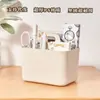La Caja de Almacenamiento Multifuncional Más Vendida de Temu para Escritorio con Compartimentos para Papelería de Oficina, Cosméticos y Recipientes de Plástico
