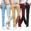 Pantalones de moda juveniles ajustados, pantalones para hombre estilo Harajuku nuevo, pantalones casuales, pantalones negros de vestir de rendimiento