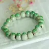 Joyería de cerámica Jingdezhen estilo nacional pulsera de cuentas completas suministro para playa en vivo cuentas de cerámica al por mayor