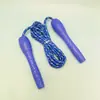Cuerda de Algodón Mango de Plástico Cuerda para Saltar Estudiantes de Primaria Cuerda para Saltar Entrenamiento Competición Cuerda para Saltar Ligera Ajustable Estándar de Secundaria Cuerda de Entrenamiento