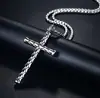 Nova lança de faraó flecha colar de aço titânio masculino moderno dominante corrente de clavícula pingente de personalidade corrente de suéter hip hop