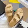 Novas Chinelos Estilo Chanel em Couro Genuíno Sandálias Chinelos Femininos com Velcro Chinelos Grossos Chinelos Planos Sapatos de Praia Chinelos Casuais
