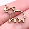 Colgante de Elefante Calado Multicolor 19x25mm 2g Accesorios DIY para Exportación Venta Directa de Fábrica