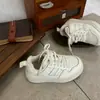 Zapatos de Skate para Niños 2026 Otoño Estilo Coreano Zapatos Infantiles Zapatos Deportivos para Niños Estudiante Versátiles Casuales Zapatos Blancos Zapatos para Niñas