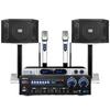 Conjunto completo de audio para KTV de la familia Xinke, amplificador de karaoke para el hogar, sala de estar, tarjeta profesional, TV, altavoz para KTV