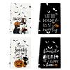JIT Daifa TEMU Venda imperdível internacional Toalha de Halloween Toalha com impressão digital Toalha para lavar louça Decorações de cozinha