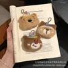 Nuevo Llavero de Oso de Peluche Lindo Muñeco para Bolso Colgante Pequeño Accesorios de Joyería Accesorios de Decoración para Bolso de Estudiante