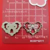 Estilo Chanel Flor de Camelia Fresa Corazón de Mariposa Accesorios de Plástico DIY Pasador Funda de Teléfono Hebilla de Zapato Adornos Pegatinas