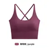 7A Colete de Yoga Antibacteriano para Mulheres, Roupa Externa com Bojos, Sutiã Beauty Back à Prova de Impacto, Sutiã Esportivo Pilates Anti-Queda