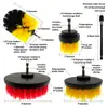 Cepillo para Taladro Eléctrico Juego de 14 Piezas Cepillo de Limpieza Eléctrico Cepillo de Limpieza para Belleza de Automóviles Cepillo para Rin de Rueda Cepillo para Ranuras Cepillo para Taladro Eléctrico