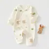 Ropa para Bebé Recién Nacido, Mameluco sin Costuras de Algodón Puro para Recién Nacido, Traje de Monje para Bebé de Primavera y Otoño, Mameluco de Otoño para Bebé