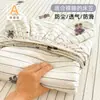 Funda de Sábana para Cama de Algodón Arrugado de Doble Capa de Gasa, Apta para la Piel, Grado A Materno e Infantil, a Prueba de Polvo y Suciedad, para Todas las Estaciones