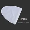 Sacos de Chá com Filtro e Anel de Aço Inoxidável, Sacos de Chá para Milk Tea, Sacos de Chá com Cordão Estilo Hong Kong, Sacos de Filtro de Algodão Puro, Cuidadosamente Selecionados