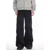 Calças Cargo Parachute de Trabalho Pesado para Homens, Design Moderno Estilo Americano, Calças Longas Casuais, Calças Versáteis de Ajuste Solto para o Dia a Dia e High Street, Comprimento até o Chão